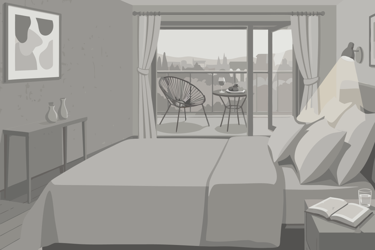 Apartamento Estándar de 2 dormitorios